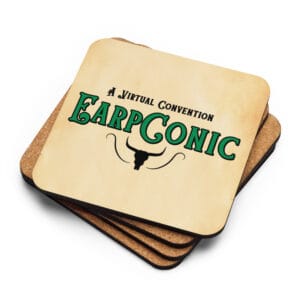 EarpConic Logo Cork-Back Coaster