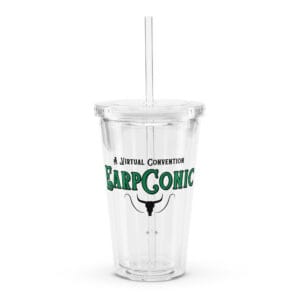 EarpConic Logo Clear Plastic Tumbler