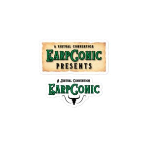 EarpConic Logo Stickers x2