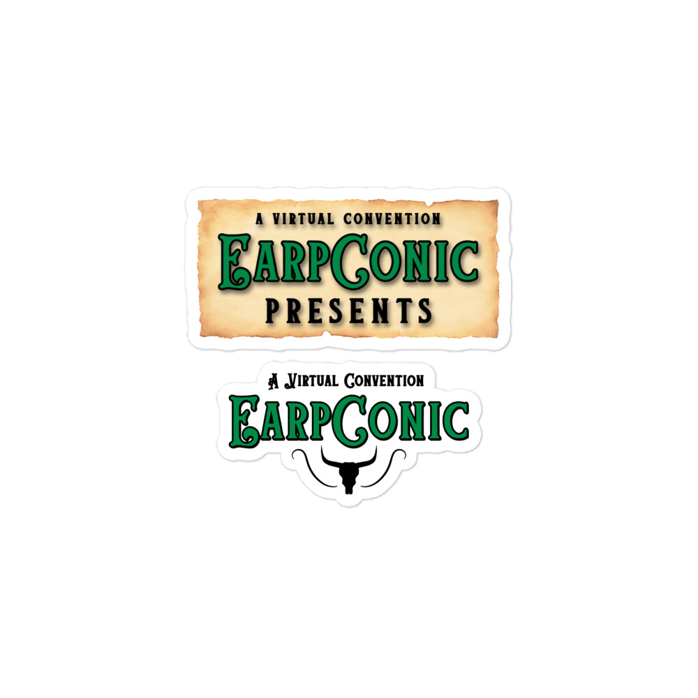 EarpConic Logo Stickers x2