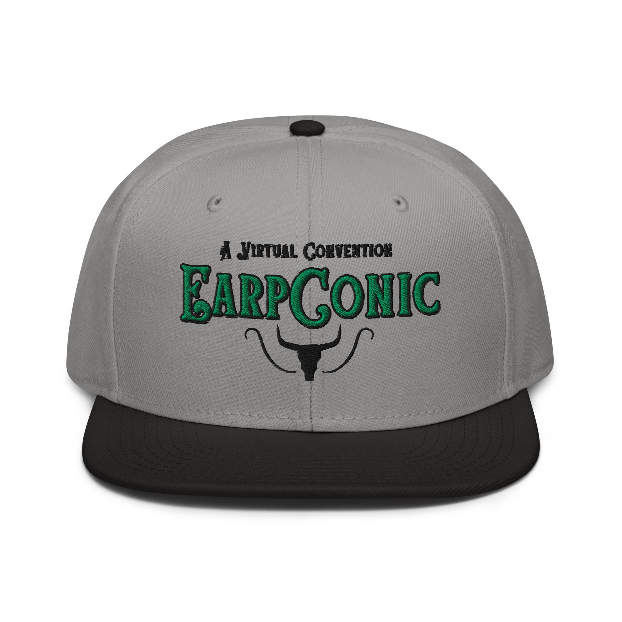 EarpConic Logo Embroidered Snapback Hat